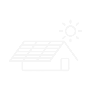 icono casa con panel solar